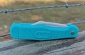 BLUE RUBBER KIDS POCKET KNIFE